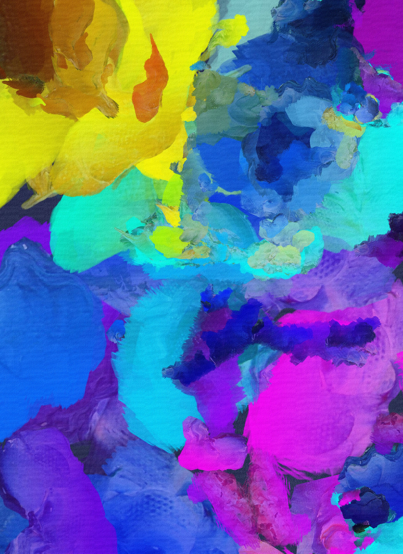 Abstract Color Explosion – Premium Paint by Numbers Kit