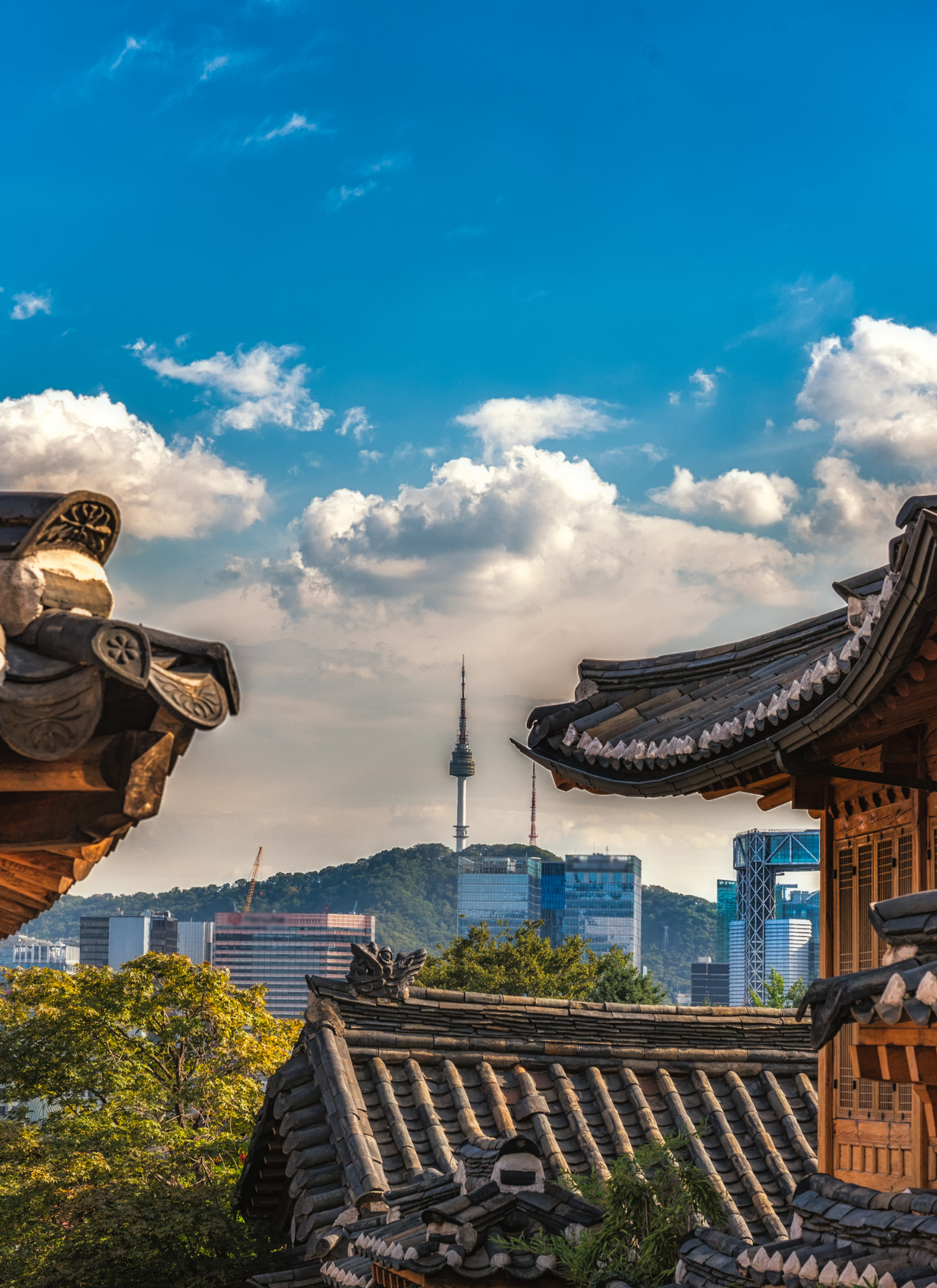 Seoul Cityscape Harmony – Paint by Numbers