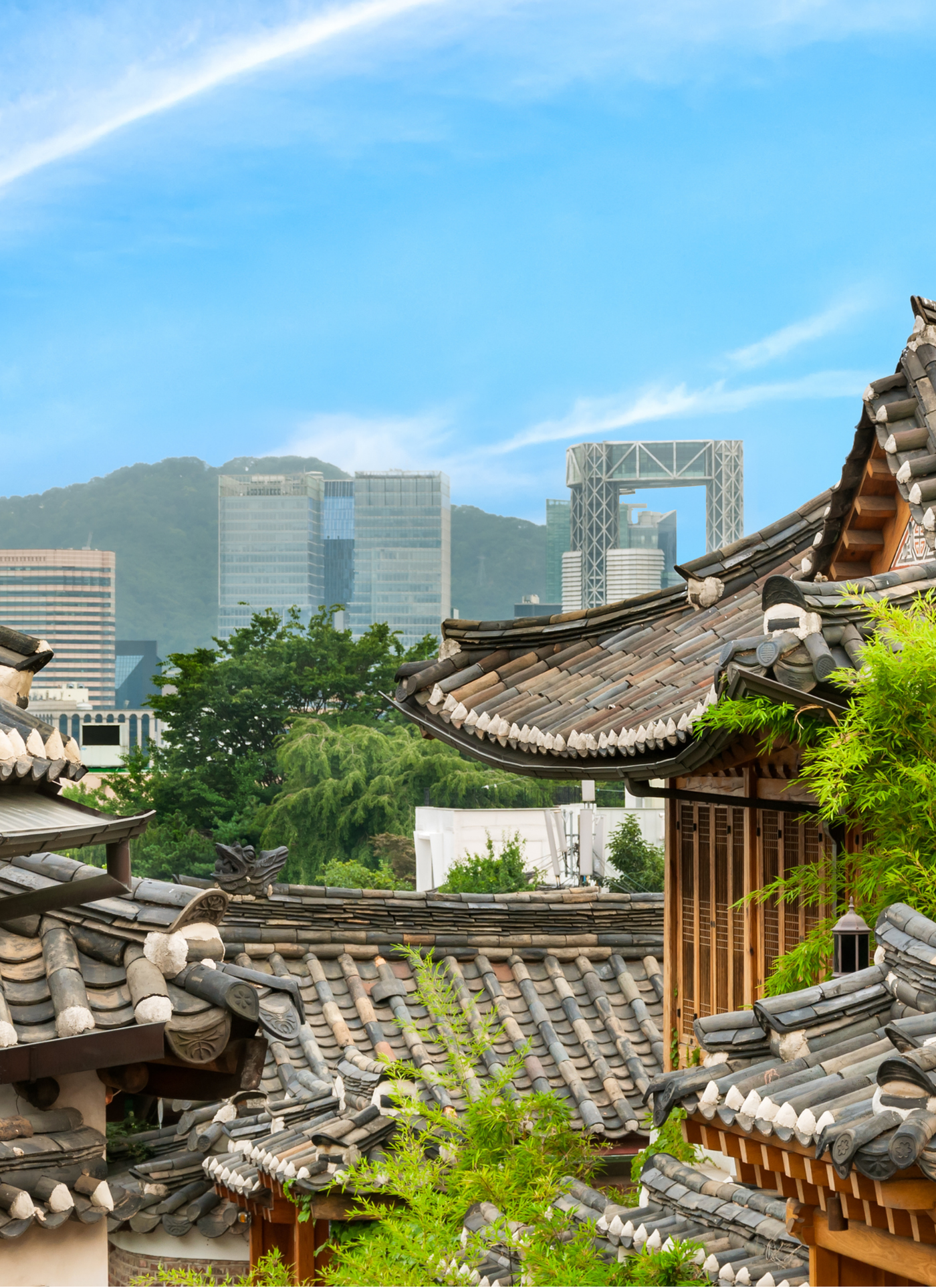 Seoul Rooftops & Skyline – Paint by Numbers