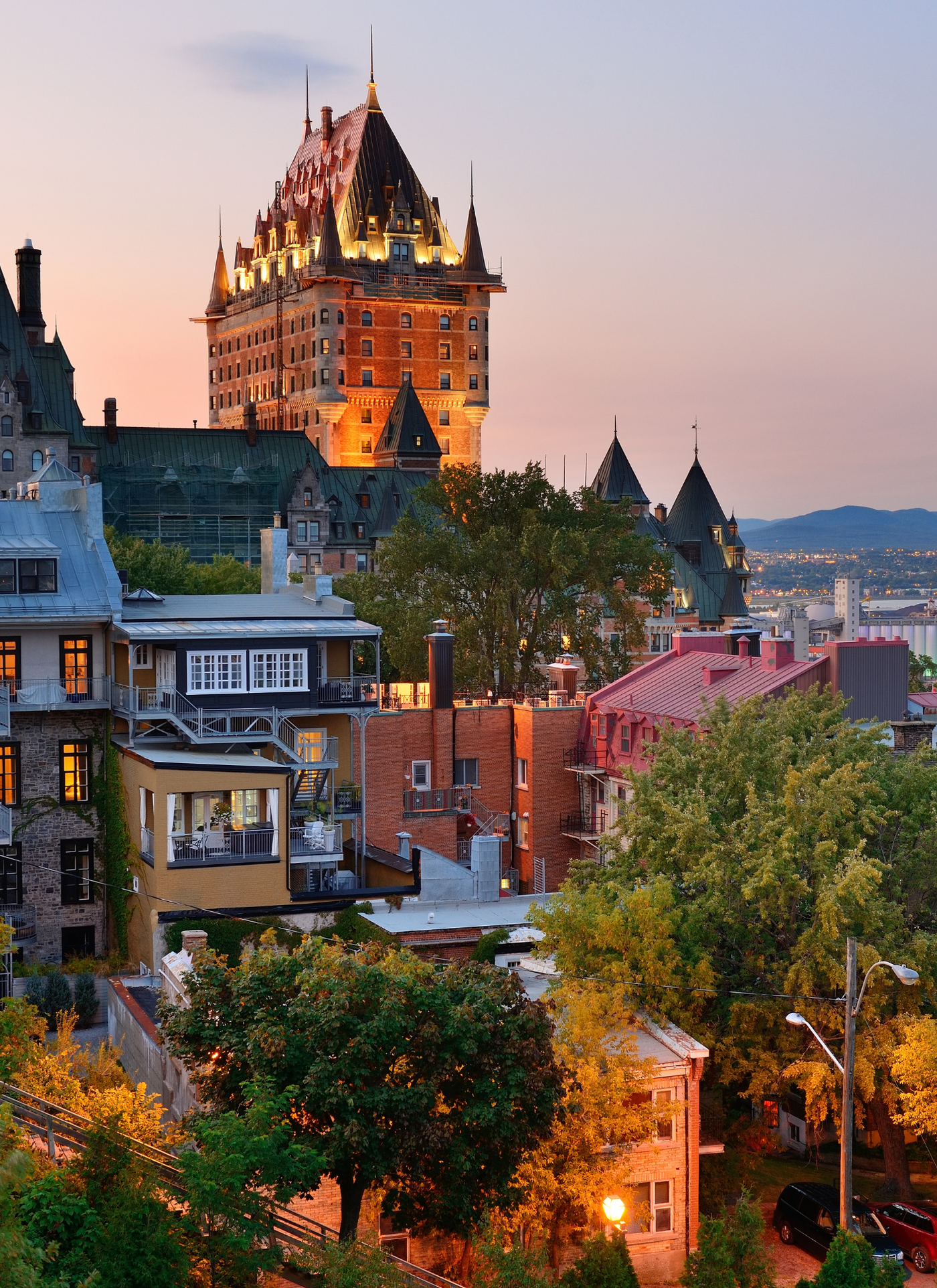 Quebec City Sunset – Paint by Numbers Kit