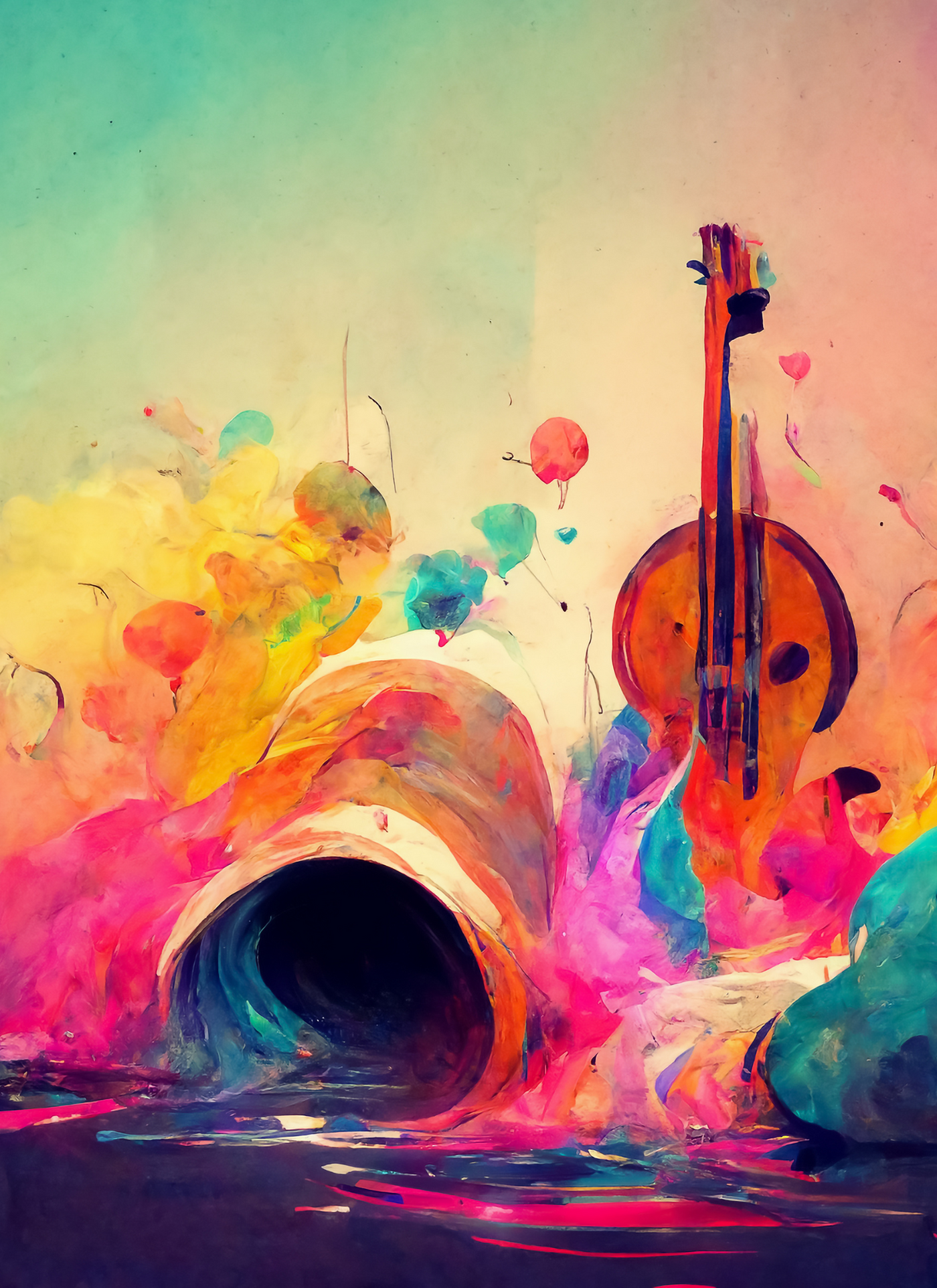 Musical Color Symphony – Paint by Numbers