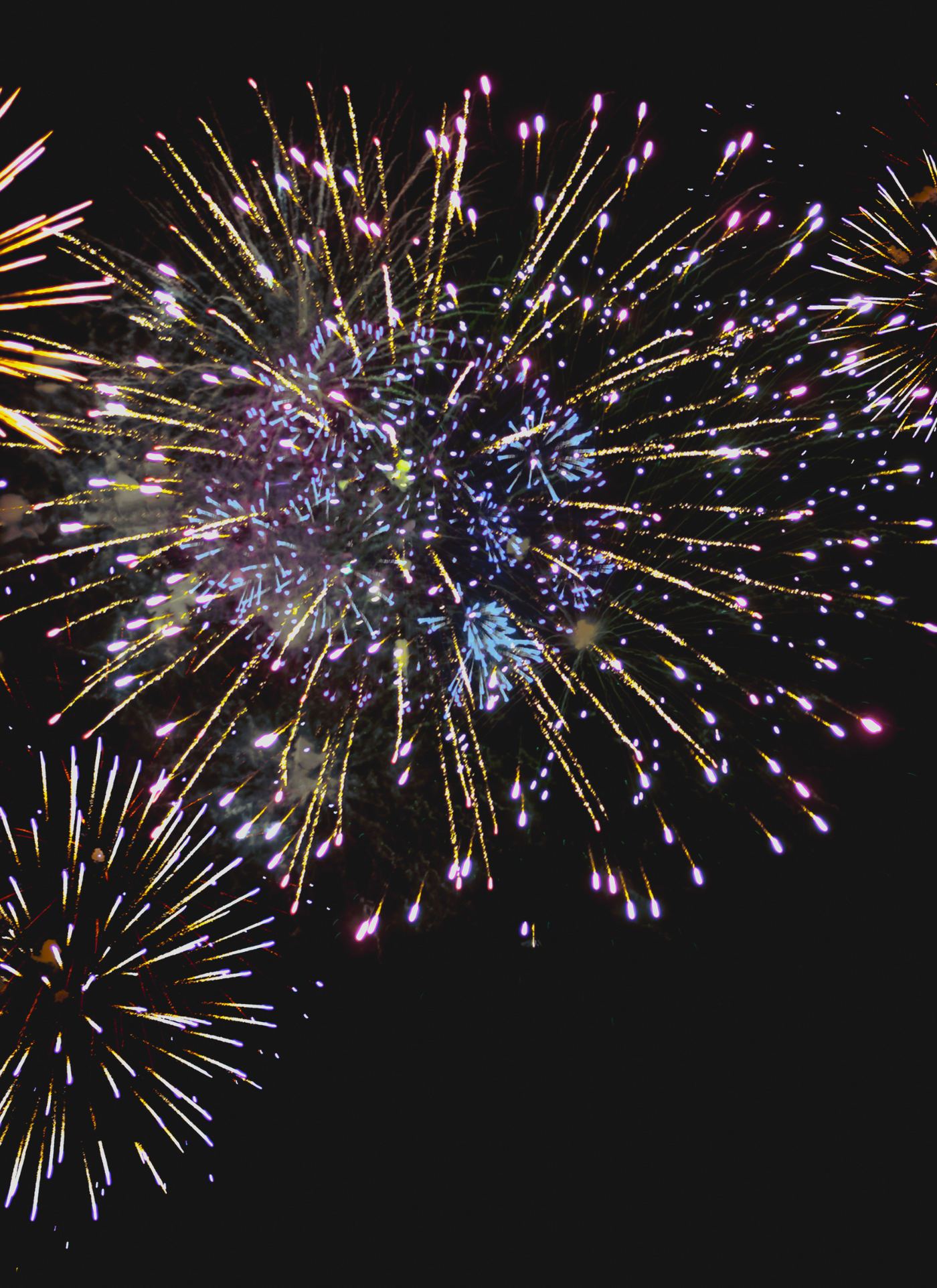 Exploding Night Skies – Paint by Numbers