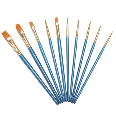 10 Premium Painting Brushes